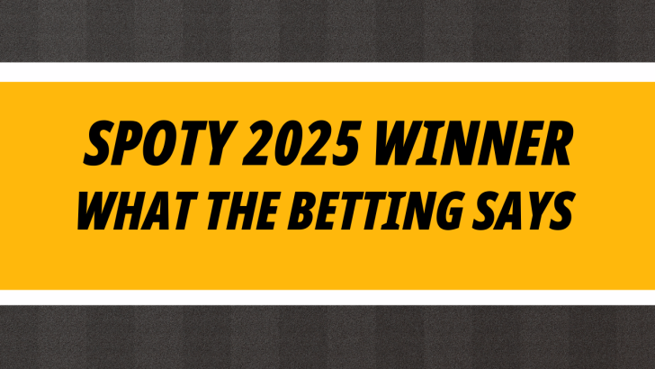 SPOTY 2025 betting update